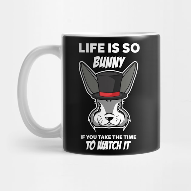 BUNNY FUNNY POSTER by beanbeardy